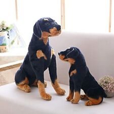 Oso de peluche grande sentado Rottweiler perro gigante regalo juguete suave peluche nuevo  segunda mano  Embacar hacia Mexico