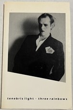 THREE RAINBOWS By Tenebris Light 1982 Experimental Gay New Literature Book, usado comprar usado  Enviando para Brazil