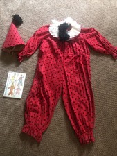 Costume pagliaccio vintage usato  Spedire a Italy