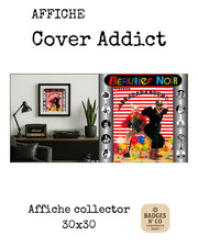 Bérurier Noir | Affiche collector Cover Addict 30 x 30 cm – Album Abracadaboum comprar usado  Enviando para Brazil