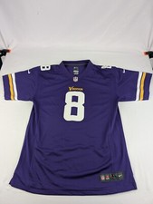 Usado, Camiseta roxa Youth XL Nike NFL On Field Minnesota Vikings Sam Bradford #8 comprar usado  Enviando para Brazil