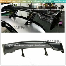 Usado,  GT Universal Fibra de Carbono ABS Corrida Para Carro Sedan Tronco Traseiro Asa Spoiler comprar usado  Enviando para Brazil