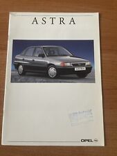 Opel astra leaflet d'occasion  Expédié en Belgium