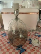 Glass bedside table for sale  LARGS