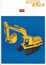 Brochure simit escavatore usato  Sezzadio