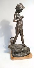 Statua bronzo giovane usato  Ragalna