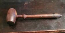 Antique rosewood gavel for sale  LEICESTER