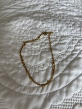 gold anklet for sale  LONDON