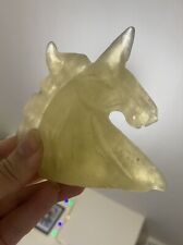 Citrine crystal unicorn for sale  LIVERPOOL