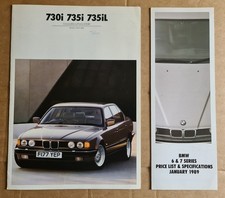 1989 bmw e32 d'occasion  Expédié en Belgium
