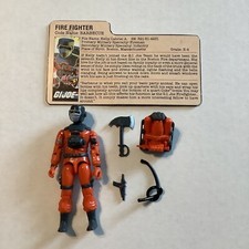 Churrasqueira Gi Joe 1985 100% completa com cartão de arquivo excelente estado, usado comprar usado  Enviando para Brazil