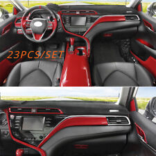 PARA Toyota Camry 2018-2019 interior carbono vermelho conjunto completo acessórios acabamento 23 peças comprar usado PARA Toyota Camry 2018-2019 interior carbono vermelho conjunto completo acessórios acabamento 23 peças comprar usado  Enviando para Brazil