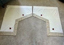 Ladybugs embroidered beige for sale  Lusby