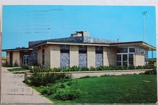 Cartão postal antigo vintage Kansas KS Topeka Interchange Turnpike restaurante vista cartão comprar usado  Enviando para Brazil