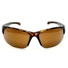 Óculos de sol Pugs Style #A10 envoltório concha de tartaruga armação marrom e lentes esporte ativo comprar usado  Enviando para Brazil
