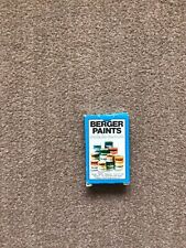 Berger paints playing for sale  BRISTOL