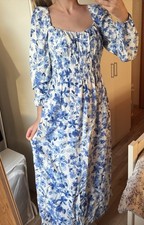 Maxikleid blumen neu gebraucht kaufen  Gunzenhausen