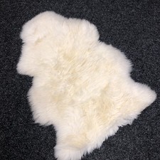 Genuine natural sheepskin for sale  STOKE-ON-TRENT