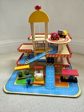 wooden garage toy for sale  IPSWICH