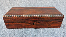 Antique rosewood sewing for sale  WIGSTON