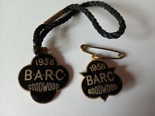 Barc. goodwood badges for sale  BADMINTON