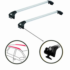 Silver roof rack d'occasion  Expédié en Belgium