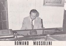 Romano mussolini cartoncino usato  Melfi