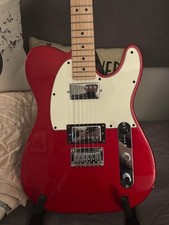 Usado, Guitarra elétrica Squier Contemporary Telecaster HH vermelha metálica escura quase em perfeito estado comprar usado  Enviando para Brazil