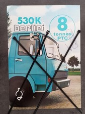 ULTRA Rare brochure catalogue dépliant camion  BERLIET  530. K  Cabine Fixe  comprar usado  Enviando para Brazil
