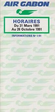 Air gabon 1991 d'occasion  Aulnay-sous-Bois