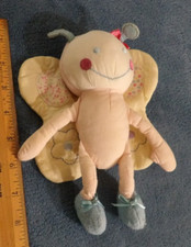 Brinquedo de pelúcia 8" Baby Gap PLUSH BUTTERFLY RATTLE 2003 comprar usado  Enviando para Brazil