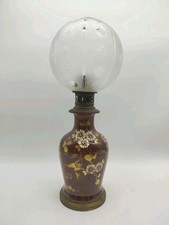Lampe pétrole faïence d'occasion  Septèmes-les-Vallons
