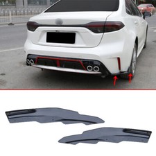 Para-choques traseiros de fibra de carbono divisor de saia lateral labial 2 peças para Toyota Corolla 20-2023 comprar usado  Enviando para Brazil