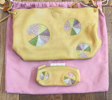 Radley yellow leather for sale  CONGLETON