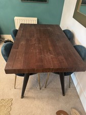 Wooden dining table for sale  MANCHESTER