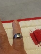 Anello uomo argento usato  Sanremo