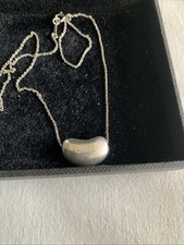 Tiffany bean necklace for sale  WELLING
