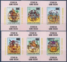Guinea bissau 1976 usato  Italia
