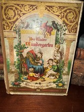 Antique Der Kinder Wundergarten In German  Cursive Text- German Fairy Tales comprar usado  Enviando para Brazil