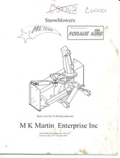 meteor snowblower for sale  Ilion