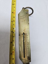 Antique brass hanging for sale  NORTHAMPTON