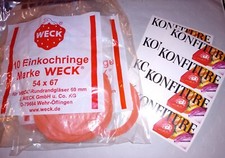 Weck einkochringe x67 gebraucht kaufen  Mannheim