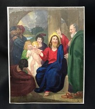 Religious painting jesus for sale  BOURNE END