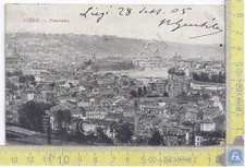 Postcard liege panorama d'occasion  Expédié en Belgium