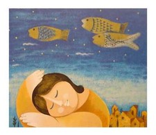 Samy Briss- Serigrafia Original "Le reve" comprar usado  Enviando para Brazil