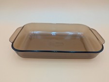 Assadeira Pyrex vidro âmbar 232-R com alças - 2 Qt / 2L - 11” x 7” x 1,5" comprar usado  Enviando para Brazil