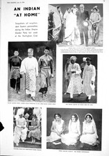 Antigo 1930 Lord Reading Dowager Minto Rajah Muda Kuita Panta Bhor Índia 20º comprar usado  Enviando para Brazil