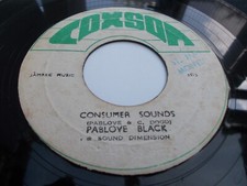 PABLOVE BLACK & SOUND DIMENSION - CONSUMER SOUNDS 7'' COXSON 1975 comprar usado  Enviando para Brazil