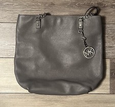 Bolsa de ombro Michael Kors couro cinza grande comprar usado  Enviando para Brazil