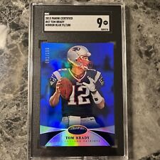 2013 Certificado #47 Tom Brady Espelho Azul /100 SGC 9! Pop 2! comprar usado  Enviando para Brazil